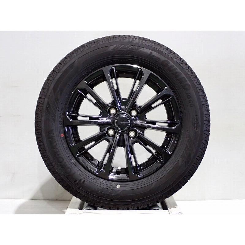 中古】155/65R14 スタッドレスタイヤ アルミホイール 4本セット