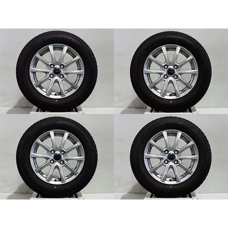 中古】175/70R14 スタッドレスタイヤ アルミホイール 4本セット