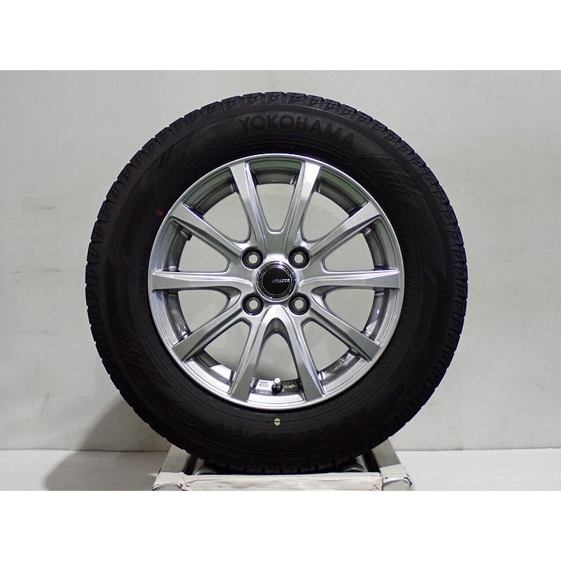 中古】175/70R14 スタッドレスタイヤ アルミホイール 4本セット