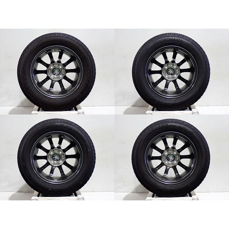 175/70R14　スタッドレス　外品アルミホイール付き　4本セット　21年製 中古】175/70R14 スタッドレスタイヤ アルミホイール 4本セット