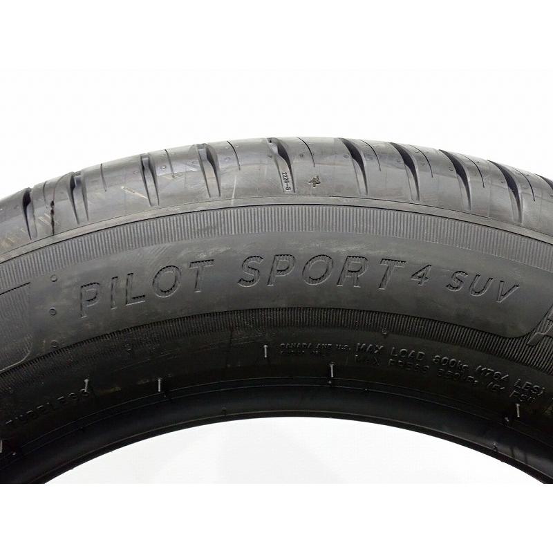 225/60R18 サマータイヤ 4本セット ミシュラン パイロット スポーツ4 SUV ( 18インチ アウトレット 未使用 225/60-18 )の画像