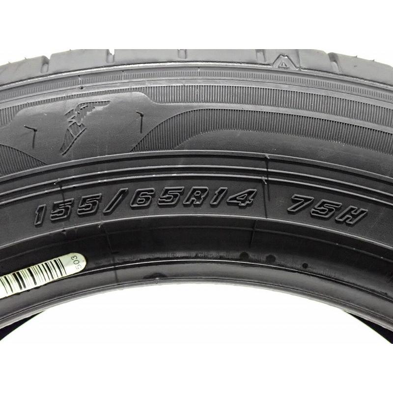 グッドイヤー（GOODYEAR） 155/65R14 サマータイヤ 2本セット エフィ