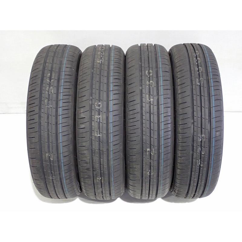 ダンロップ ENASAVE EC350+165/65R14 新車外し25年製造 DUNLOP（ダンロップ） 【中古】165/65R14 サマータイヤ 4本セット
