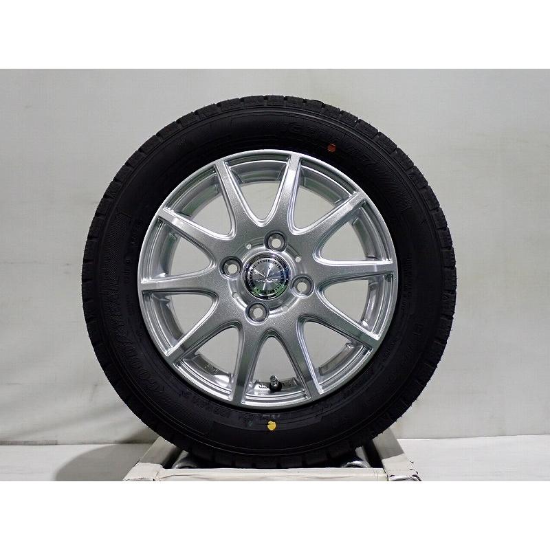 グッドイヤー（GOODYEAR） 155/65R13 スタッドレスタイヤ アルミ 