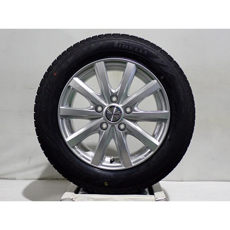 WEDS（ウェッズ） 185/65R15 スタッドレスタイヤ アルミホイール 4本