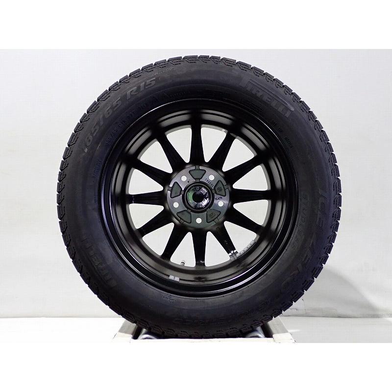 185/65R15 スタッドレスタイヤ アルミホイール 4本セット ピレリ