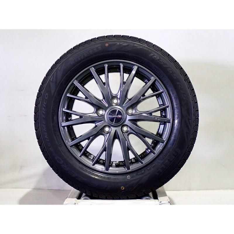 WEDS（ウェッズ） 185/65R15 スタッドレスタイヤ アルミホイール 4本