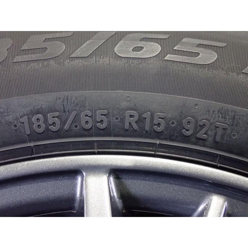 WEDS（ウェッズ） 185/65R15 スタッドレスタイヤ アルミホイール 4本