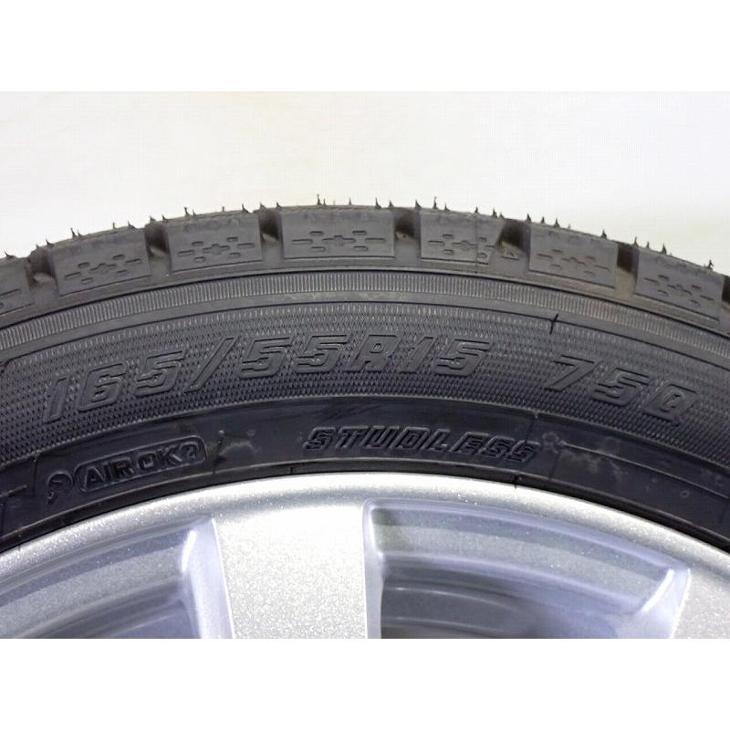 グッドイヤー（GOODYEAR） 165/55R15 スタッドレスタイヤ アルミ