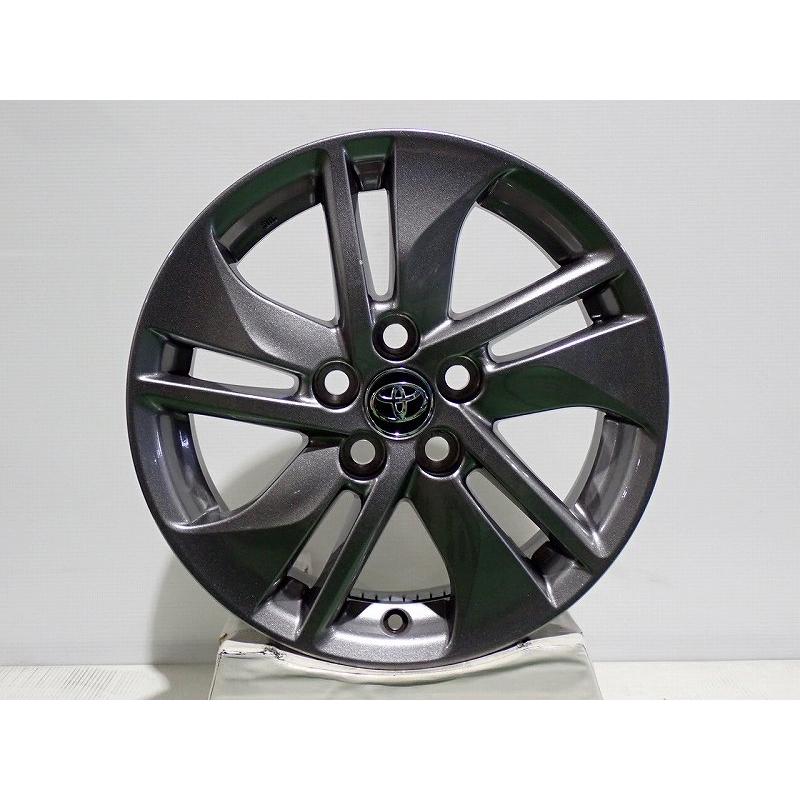 トヨタ（TOYOTA） 【中古】1555+39-5H100 アルミホイール 4本セット 