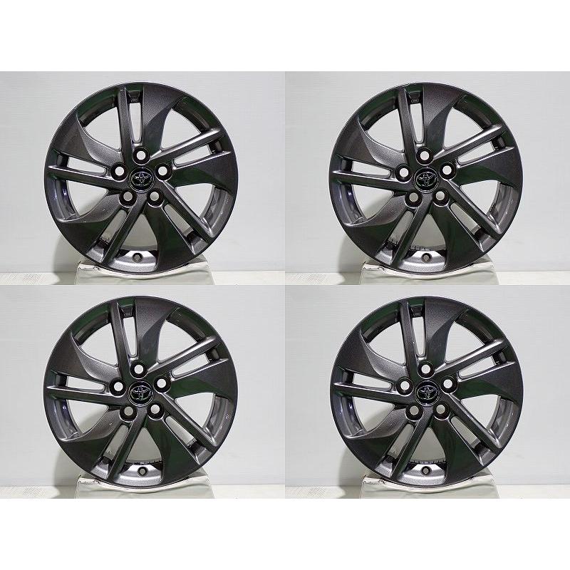 トヨタ（TOYOTA） 【中古】1555+39-5H100 アルミホイール 4本セット