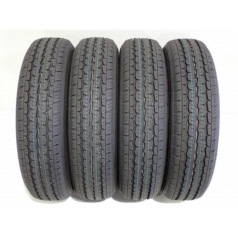 5%オフクーポン【中古】155/80R14 88/86S LT サマータイヤ 4本セット