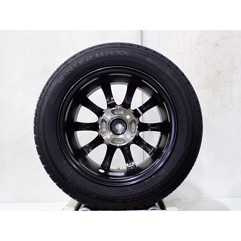 DUNLOP スタッドレスタイヤ 165/65R14 アルミホイール DUNLOP（ダンロップ） 165/65R14 スタッドレスタイヤ アルミホイール 4