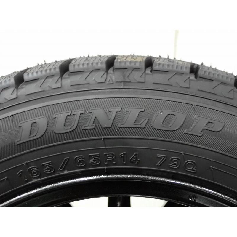 DUNLOP スタッドレスタイヤ 165/65R14 アルミホイール DUNLOP（ダンロップ） 165/65R14 スタッドレスタイヤ アルミホイール 4