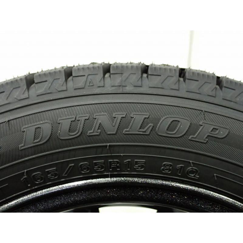 DUNLOP（ダンロップ） 165/65R15 スタッドレスタイヤ アルミホイール 4