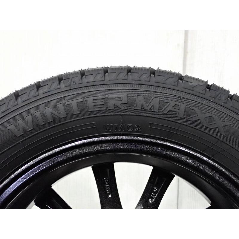 DUNLOP（ダンロップ） 165/65R15 スタッドレスタイヤ アルミホイール 4