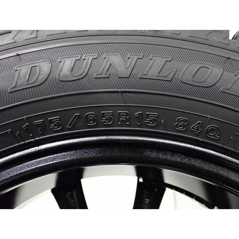 DUNLOP（ダンロップ） 175/65R15 スタッドレスタイヤ アルミホイール 4 