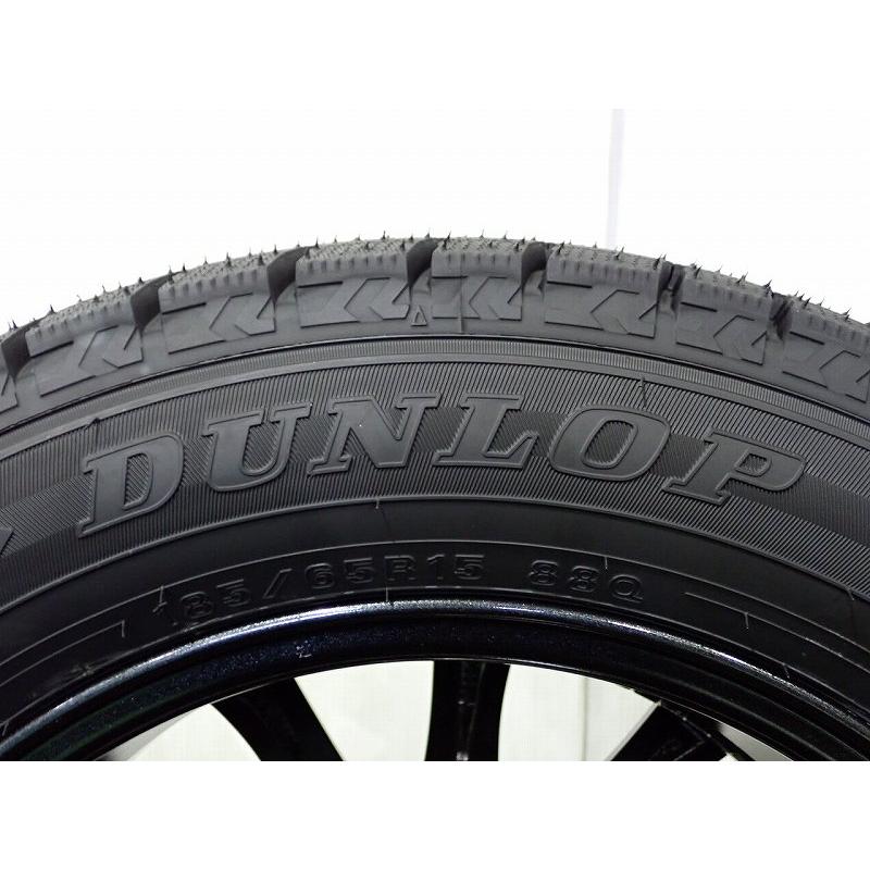 DUNLOP（ダンロップ） 185/65R15 スタッドレスタイヤ アルミホイール 4 