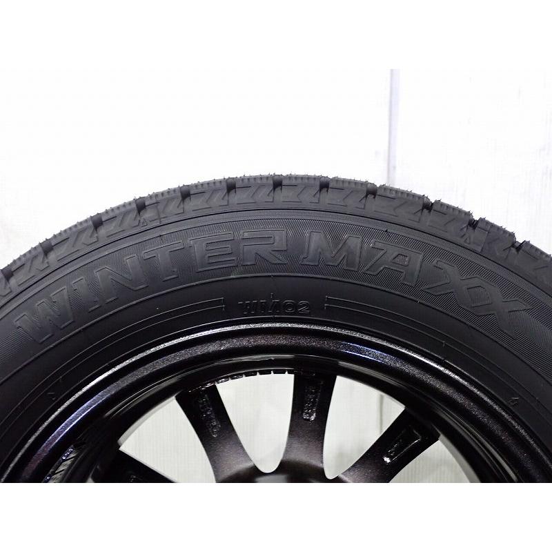 DUNLOP（ダンロップ） 185/65R15 スタッドレスタイヤ アルミホイール 4 