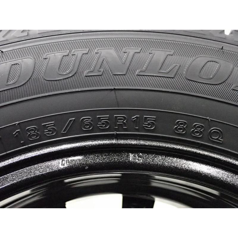 DUNLOP（ダンロップ） 185/65R15 スタッドレスタイヤ アルミホイール 4