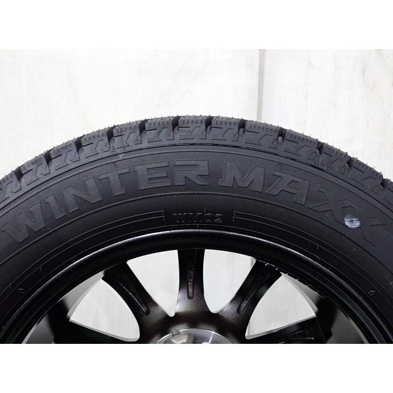 DUNLOP（ダンロップ） 195/65R16 スタッドレスタイヤ アルミホイール 4