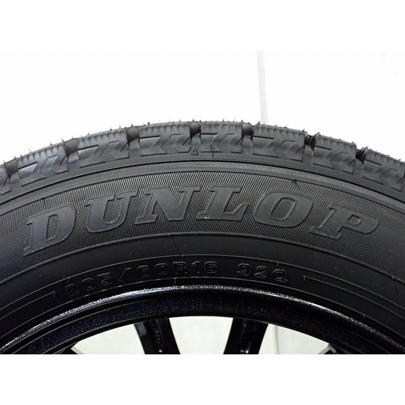 DUNLOP（ダンロップ） 205/60R16 スタッドレスタイヤ アルミホイール 4