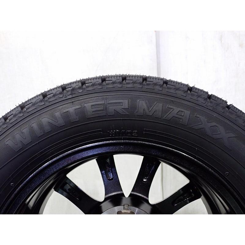 DUNLOP（ダンロップ） 205/60R16 スタッドレスタイヤ アルミホイール 4