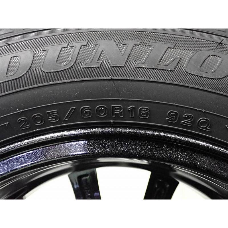 DUNLOP（ダンロップ） 205/60R16 スタッドレスタイヤ アルミホイール 4