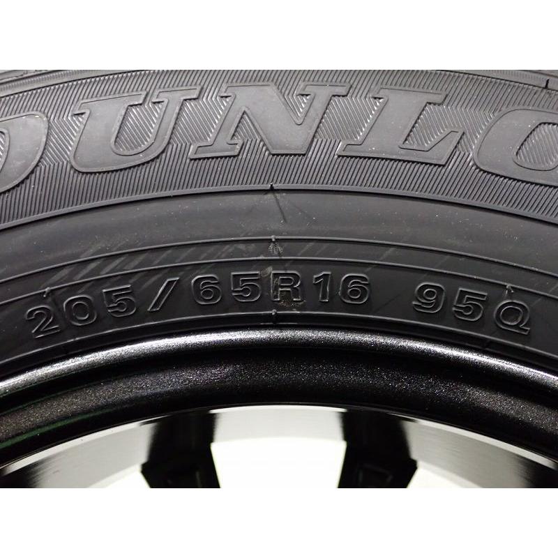 DUNLOP（ダンロップ） 205/65R16 スタッドレスタイヤ アルミホイール 4