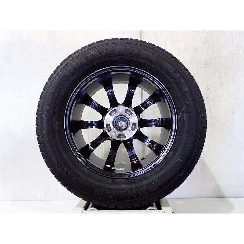 ミ*ー様 7/10まで出品【ホイールセット】 スタッドレスタイヤ 215/65R DUNLOP（ダンロップ） 215/65R16 スタッドレスタイヤ アルミホイール 4