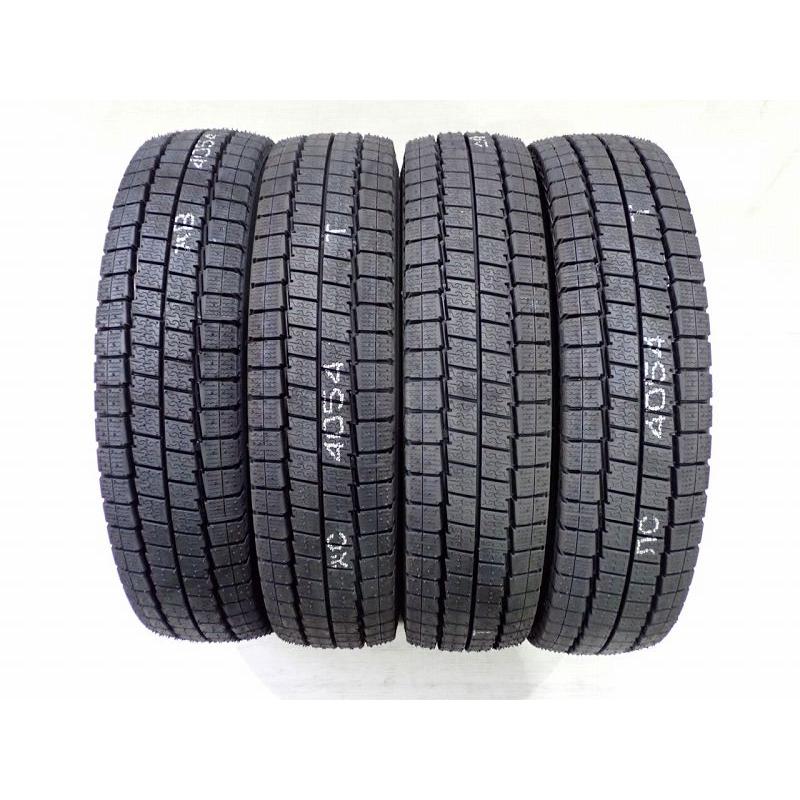 ダンロップスタッドレス155／80R14 88／86N LT深溝 DUNLOP（ダンロップ） 155/80R14 88/86N スタッドレスタイヤ 4本セット