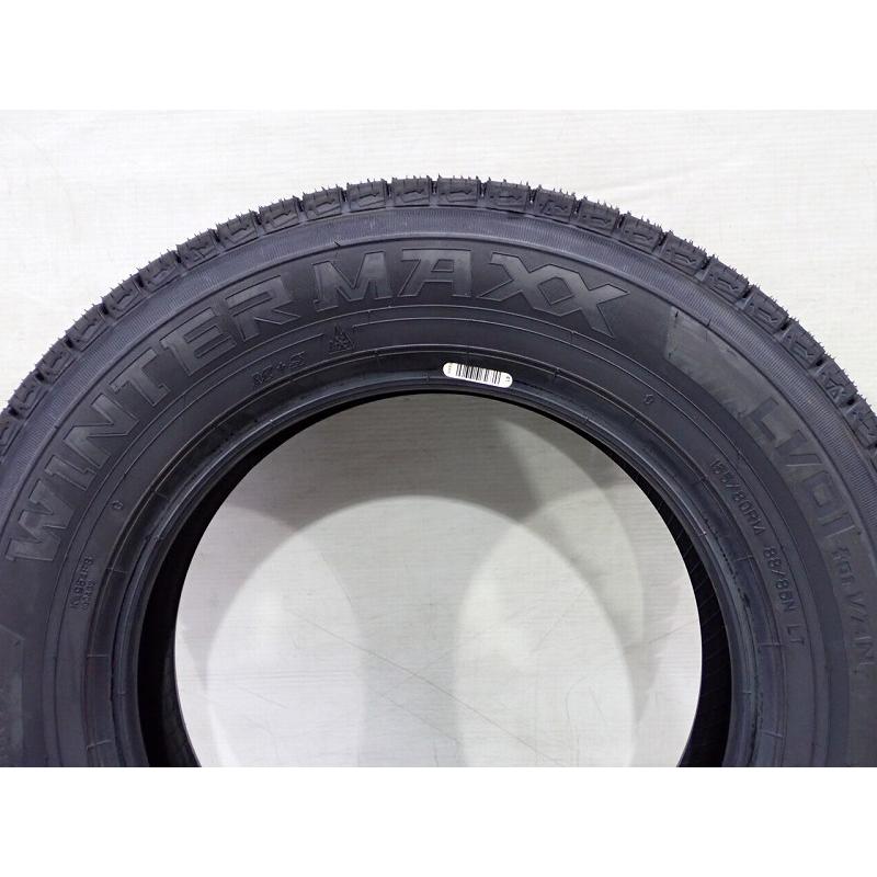 DUNLOP（ダンロップ） 155/80R14 88/86N スタッドレスタイヤ 4本セット