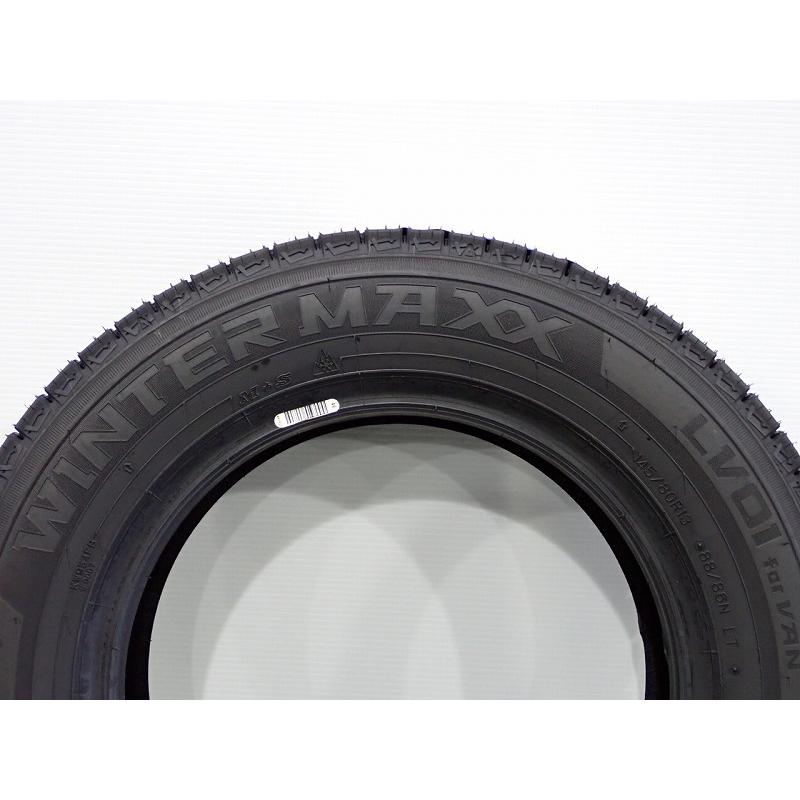 DUNLOP（ダンロップ） 145/80R13 88/86N スタッドレスタイヤ 4本セット 