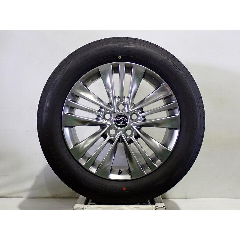 アルファード 【中古】225/60R18 サマータイヤ アルミホイール 4本