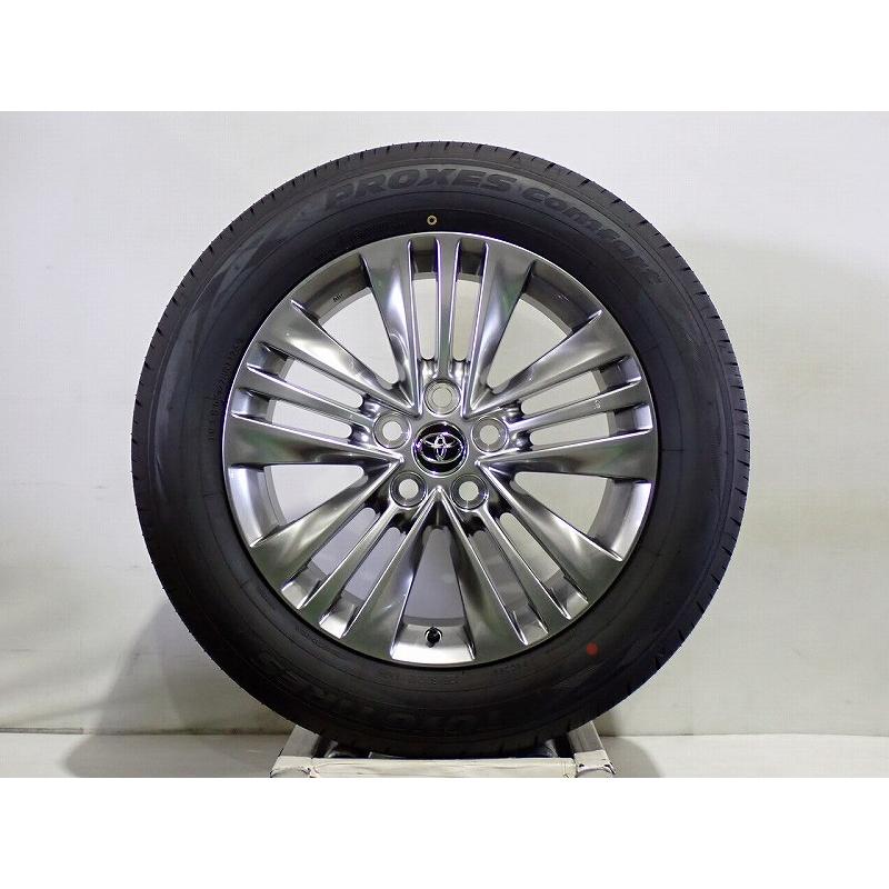 アルファード 【中古】225/60R18 サマータイヤ アルミホイール 4本