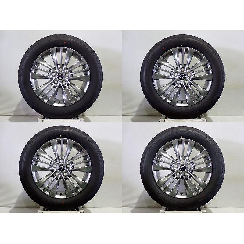 225/60R18 40アルファード夏タイヤ 4本 中古 2個のうち1個目 アルファード 【中古】225/60R18 サマータイヤ アルミホイール 4本