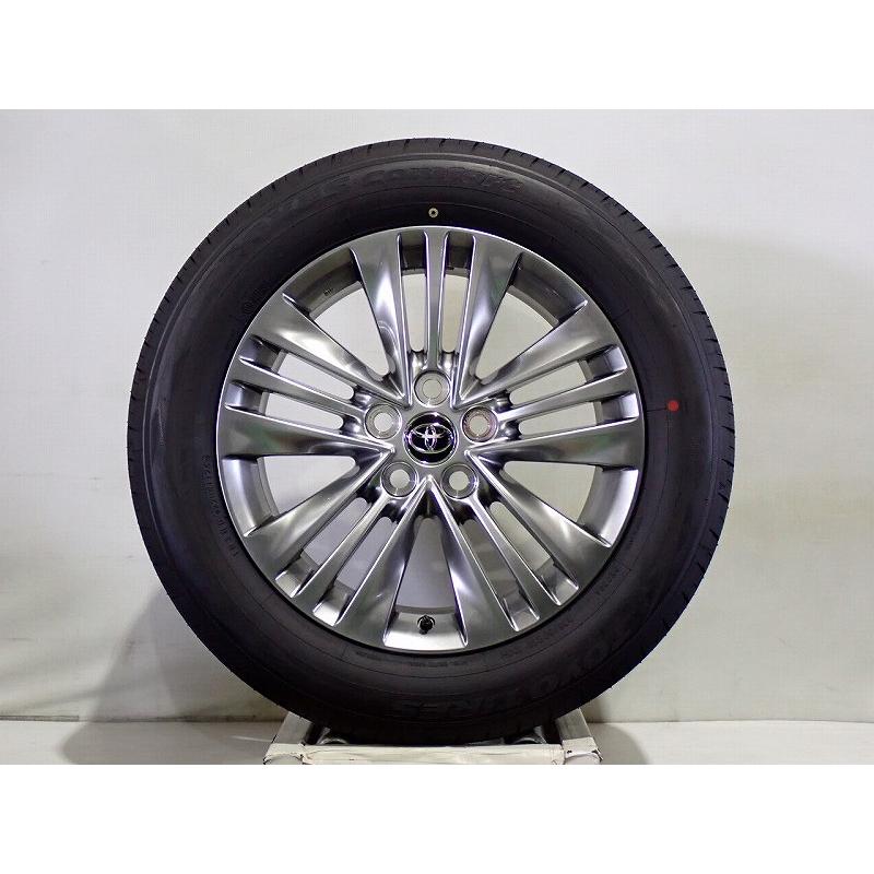 アルファード 【中古】225/60R18 サマータイヤ アルミホイール 4本