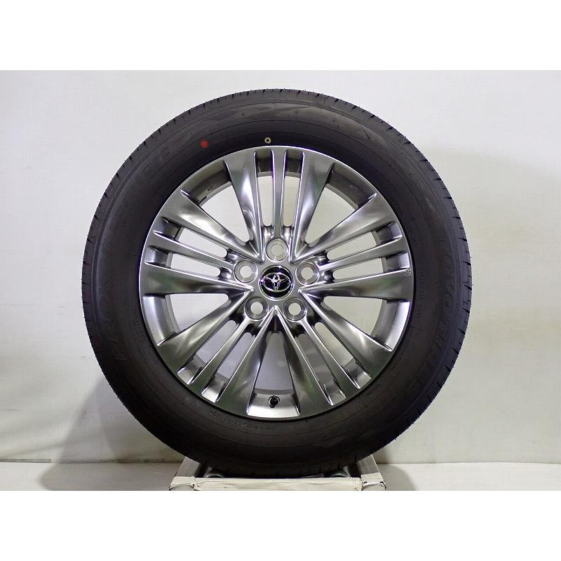 225/60R18 40アルファード夏タイヤ 4本 中古 2個のうち1個目 アルファード 【中古】225/60R18 サマータイヤ アルミホイール 4本