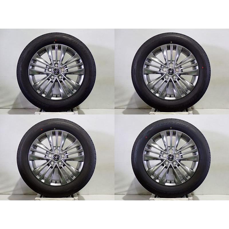 アルファード 【中古】225/60R18 サマータイヤ アルミホイール 4本