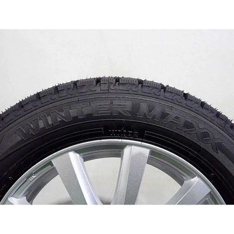 DUNLOP（ダンロップ） 185/65R15 スタッドレスタイヤ アルミホイール 4