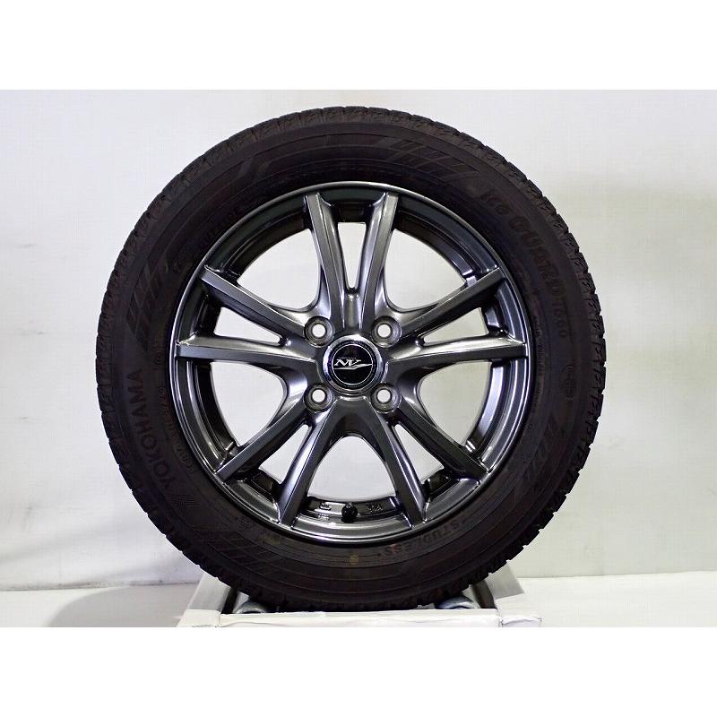 WEDS（ウェッズ） 【中古】155/65R14 スタッドレスタイヤ アルミ 