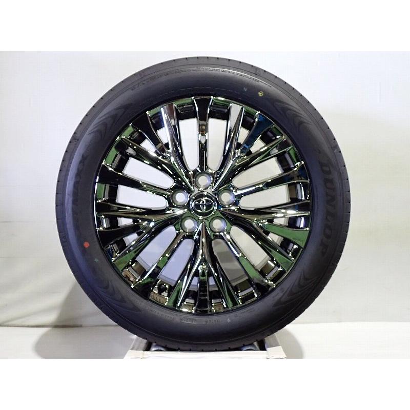 225/55R19 ダンロップ スタッドレスタイヤ 純正ホイールセット 5穴 DUNLOP（ダンロップ） 【中古】225/55R19 サマータイヤ アルミホイール