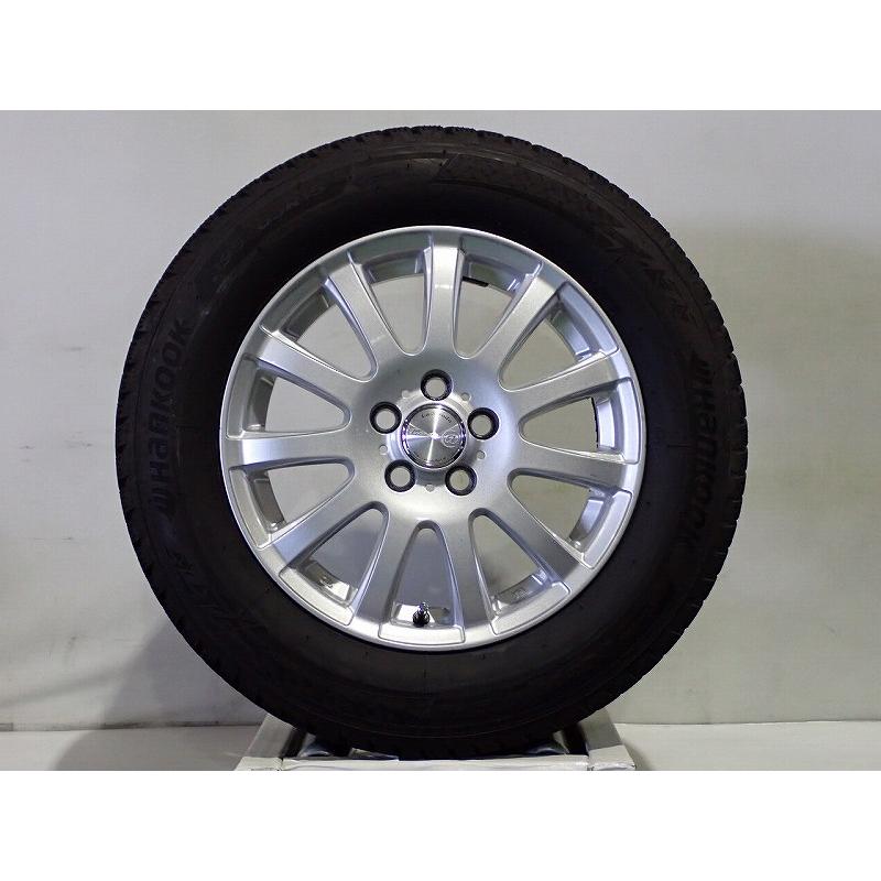195/65R15スタッレスタイヤ ハンコック（HANKOOK） 【中古】195/65R15 スタッドレスタイヤ アルミ
