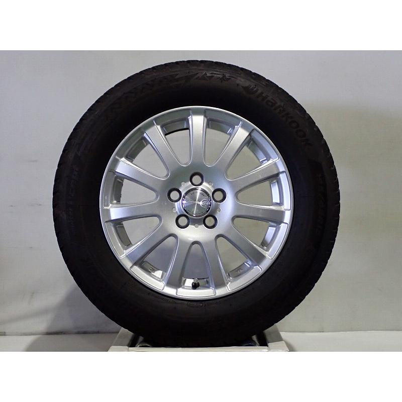 ハンコック（HANKOOK） 【中古】195/65R15 スタッドレスタイヤ アルミ 