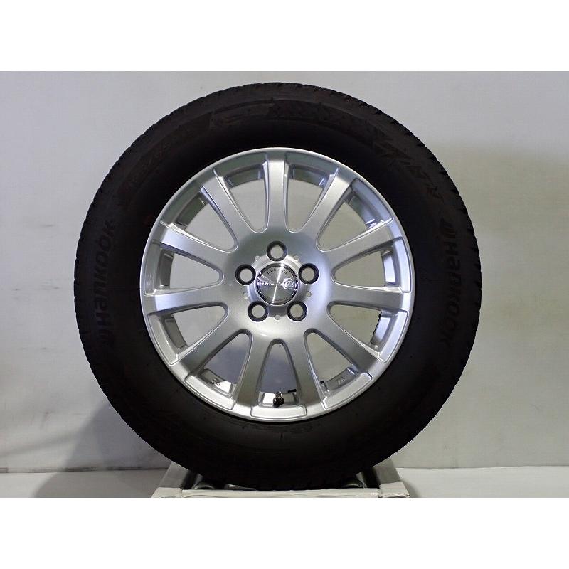 ハンコック（HANKOOK） 【中古】195/65R15 スタッドレスタイヤ アルミ 