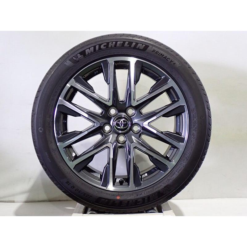 ミシュラン（MICHELIN） 【中古】225/50R18 サマータイヤ アルミ 