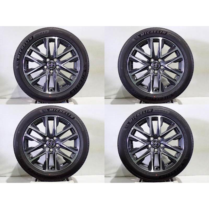 ミシュラン（MICHELIN） 【中古】225/50R18 サマータイヤ アルミ