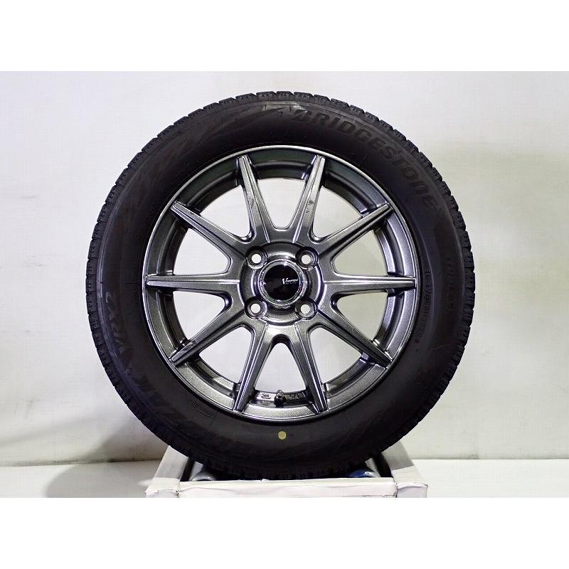 BRIDGESTONE（ブリヂストン） 【中古】155/65R14 スタッドレスタイヤ 