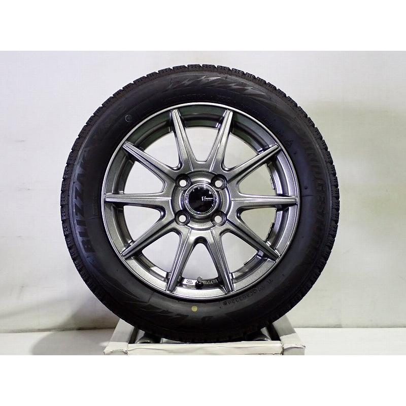 BRIDGESTONE（ブリヂストン） 【中古】155/65R14 スタッドレスタイヤ 