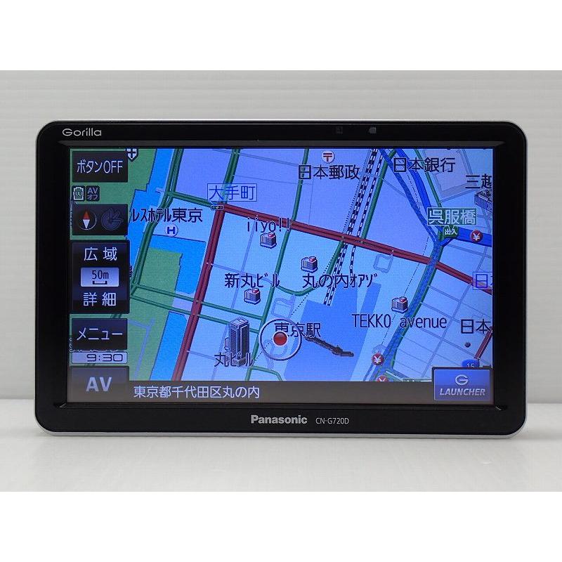 Panasonic Gorilla CN-G720D 7インチポータブルナビ中古 中古】カーナビ 7型 パナソニック CN-G720D( ポータブルナビ PND